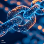 des chaines symbolisant la blockchain