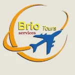 logo de brio tours servoces l'agence de tourisme
