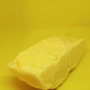 image sur fond jaune d'un karité couleur OR